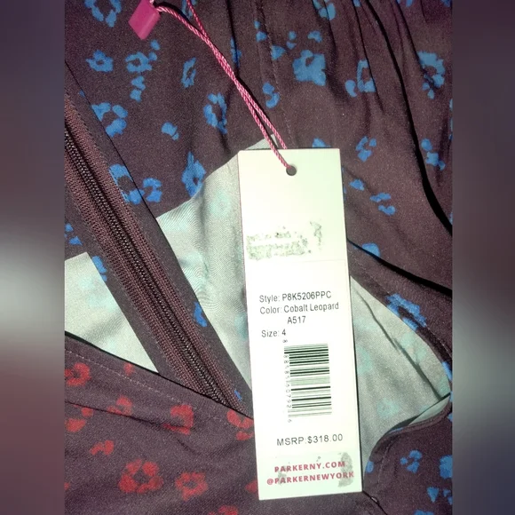 Parker Noni Midi Leopard Dress - Picture 3 of 3